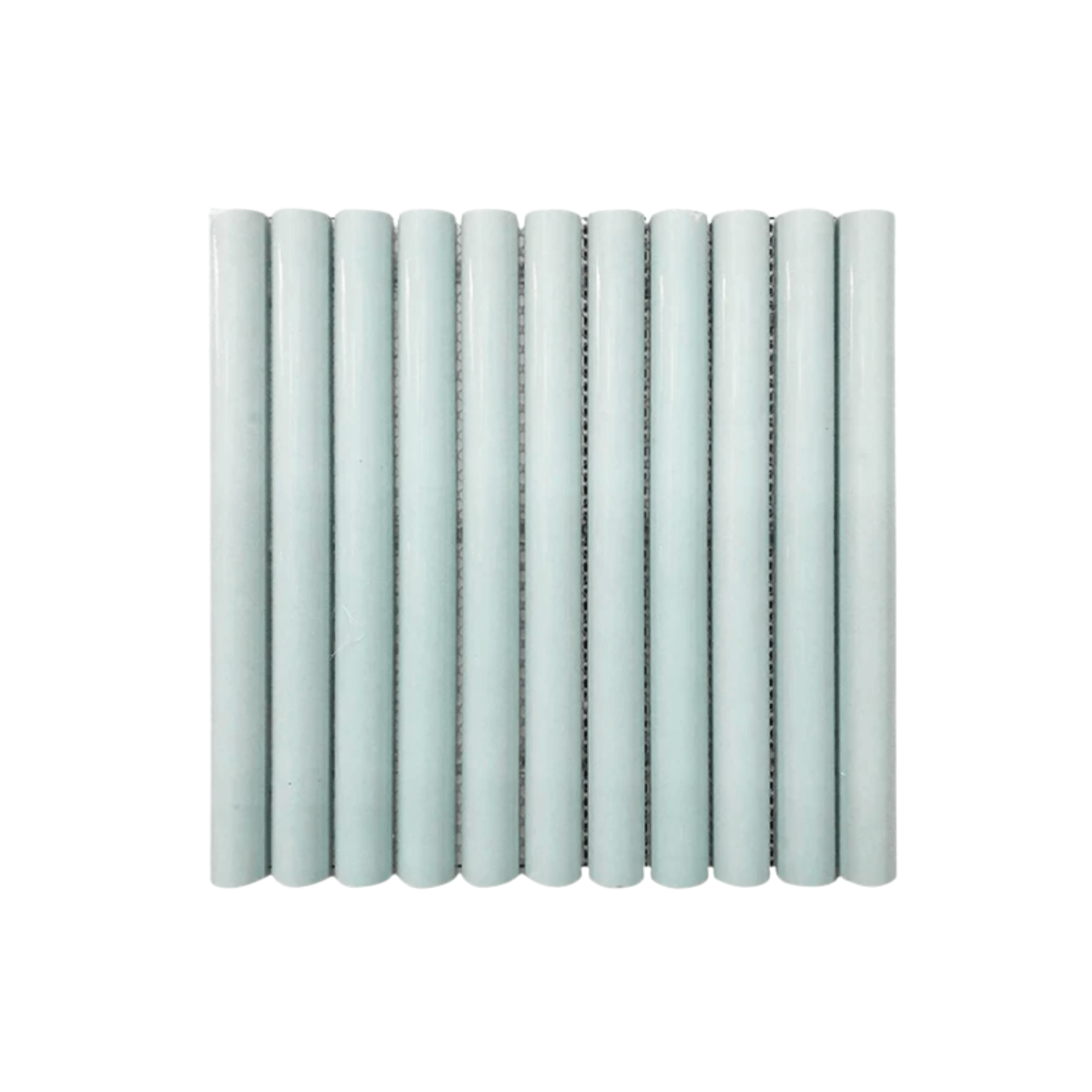 โมเสค TIMELESS TILES รุ่น LONN 29X30 ซม. สีฟ้าอ่อน FADED BLUE โมเสคแท่งทรงโค้งครึ่งวงกลม_0